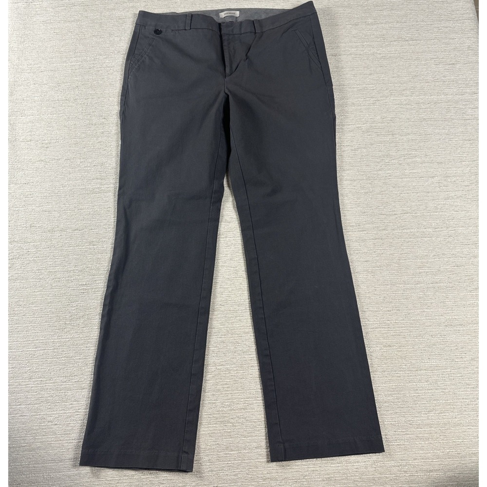 Travel Business Casual Gray Chino Pants Straight Leg Women 14 Dockers Golf Work